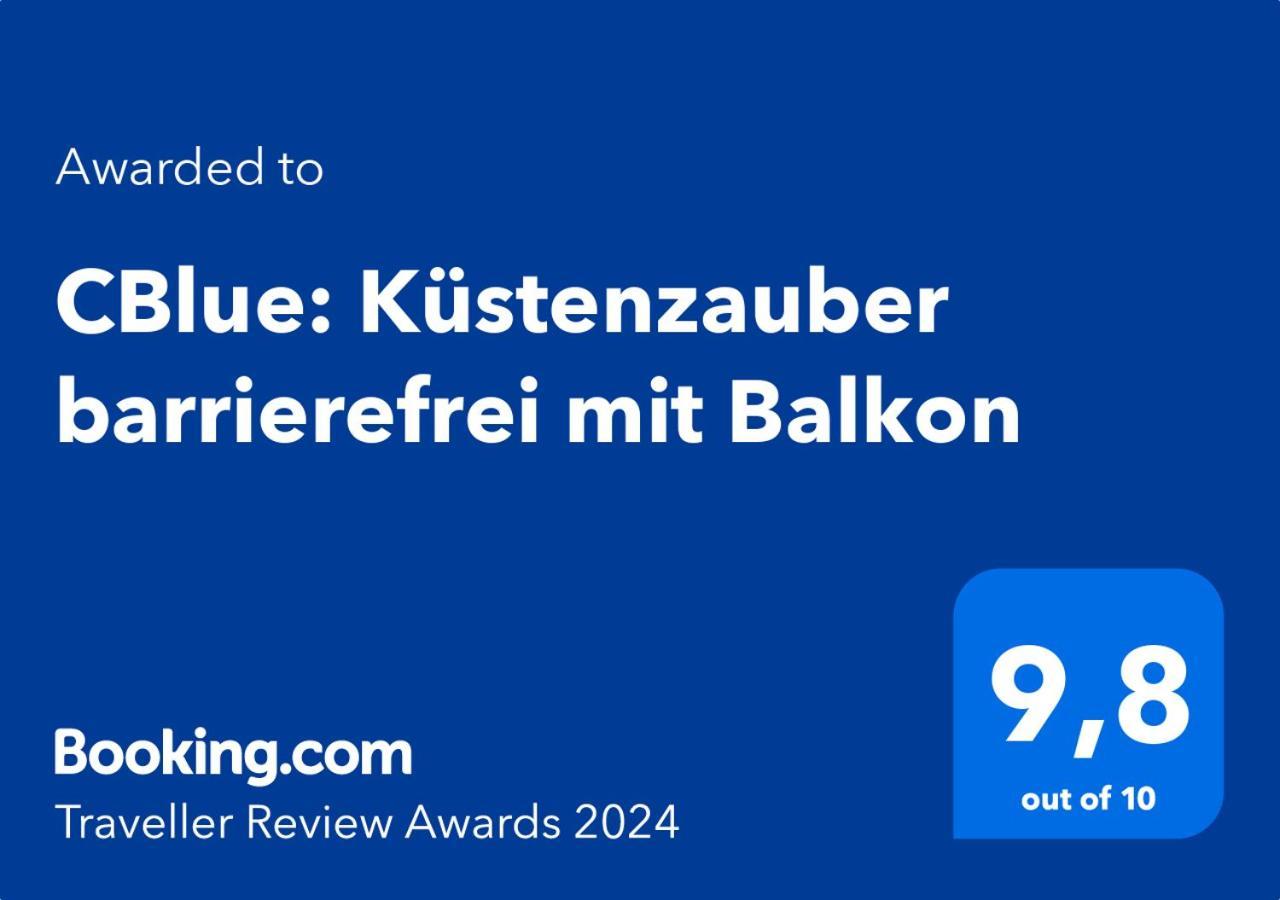 Cblue: Kuestenzauber Barrierefrei Mit Balkon Heiligenhafen Esterno foto